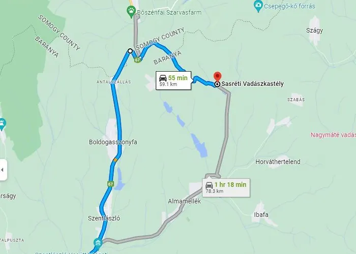 Sasreti Vadaszkastely 4* Almamellék